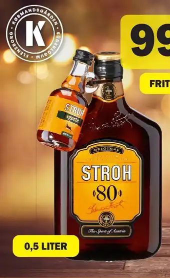 Købmandsgården Stroh 80 rom med jagertee tilbud