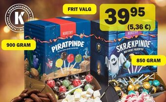 Købmandsgården Nordthy slikkepinde tilbud