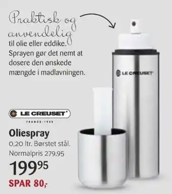 Le Creuset Oliespray