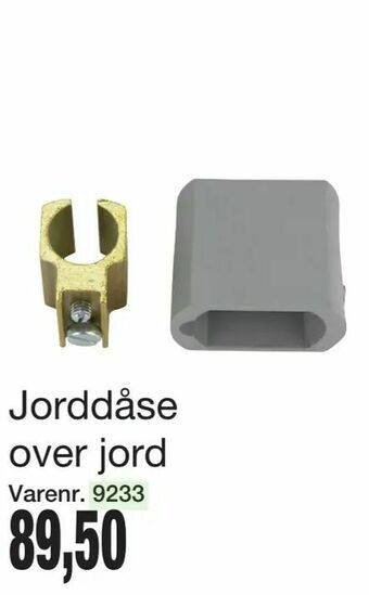 Jorddåse over jord