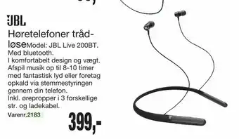 Harald Nyborg Høretelefoner trådløse Model tilbud