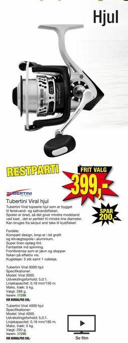 Harald Nyborg Tubertini Viral hjul tilbud