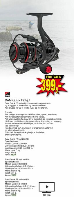 Harald Nyborg DAM Quick FZ hjul tilbud