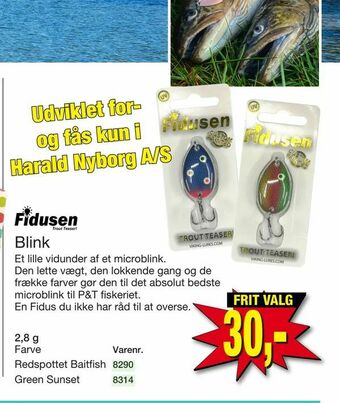 Harald Nyborg Blink tilbud