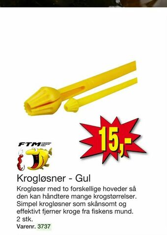 Krogløsner - Gul