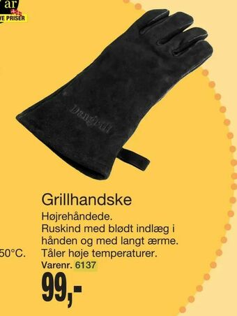 Harald Nyborg Grillhandske tilbud