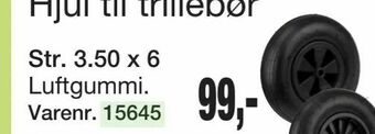 Harald Nyborg Hjul til trillebør tilbud