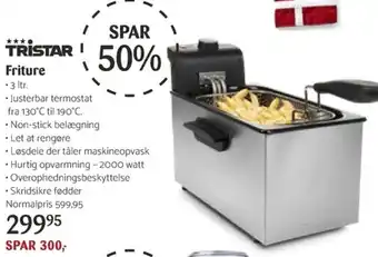 Kop & Kande Tristar Friture 3ltr. tilbud
