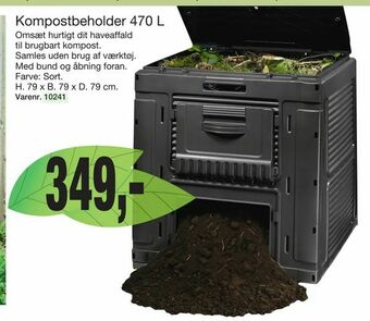 Kompostbeholder 470 L