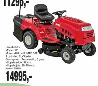 Harald Nyborg Havetraktor tilbud