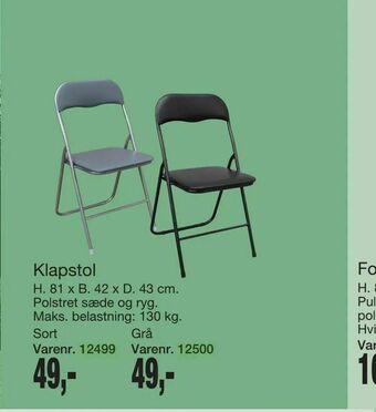 Harald Nyborg Klapstol tilbud