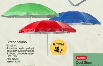Harald Nyborg Strandparasol tilbud