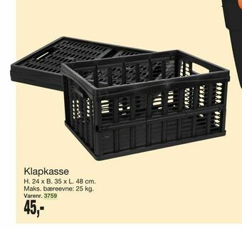 Harald Nyborg Klapkasse tilbud