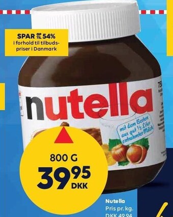 BorderShop Nutella tilbud