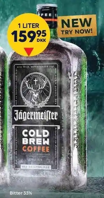 BorderShop Jägermeister cold brew coffee tilbud