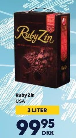 BorderShop Ruby zin tilbud