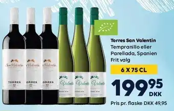 BorderShop Torres san valentin 6 fl. tilbud