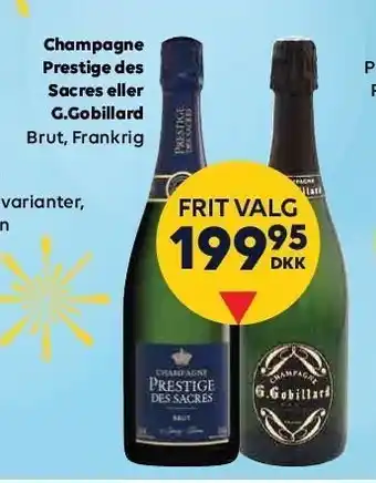 Champagne prestige des sacres el. g.gobillard