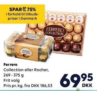 BorderShop Ferrero tilbud