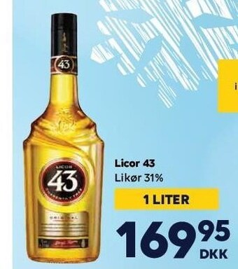 BorderShop Licor 43 tilbud