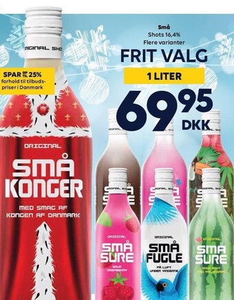 BorderShop Små shots tilbud