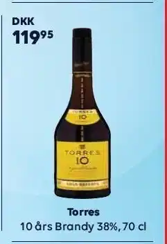 BorderShop Torres 10 års brandy tilbud
