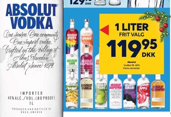 Absolut vodka