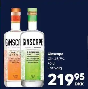 BorderShop Ginscape gin tilbud