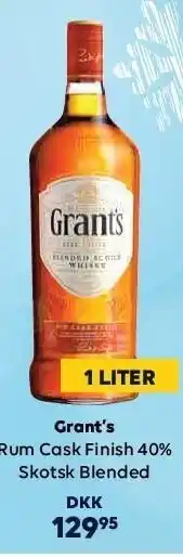 BorderShop Grant's rum cask finish tilbud