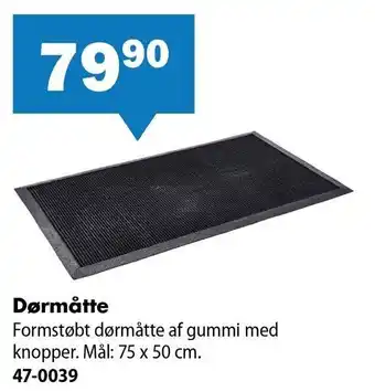 Biltema Dørmåtte tilbud