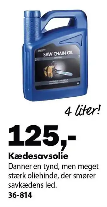 Kædesavsolie