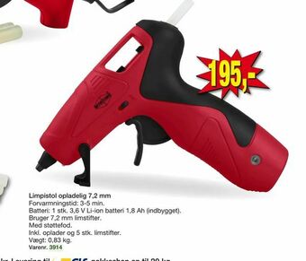 Harald Nyborg Limpistol -værktøjet til både børn, kvinder og mænd tilbud