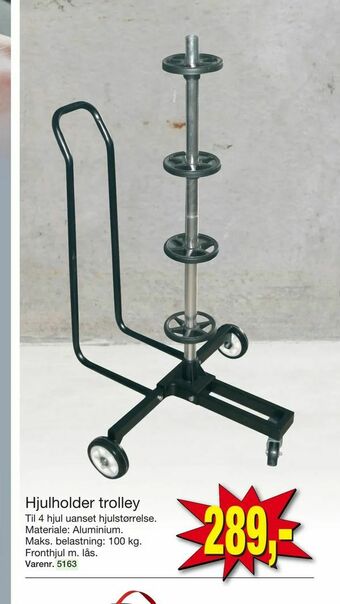 Harald Nyborg Hjulholder trolley tilbud