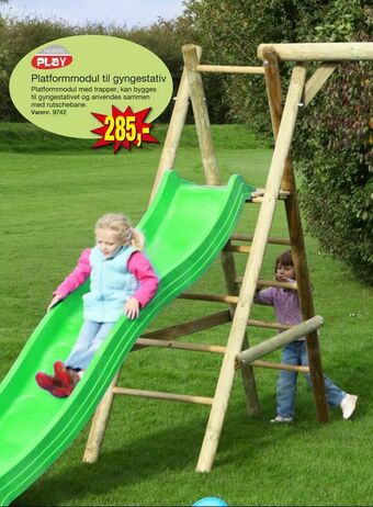 Harald Nyborg Platformmodul til gyngestativ tilbud