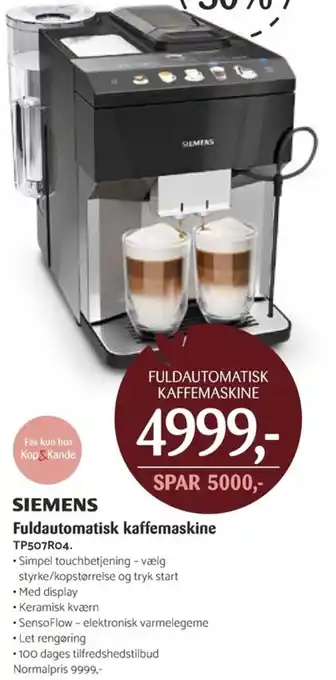 Kop & Kande Siemens TP507RO4 tilbud