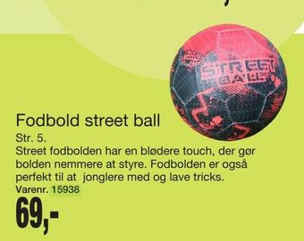 Harald Nyborg Fodbold street ball tilbud
