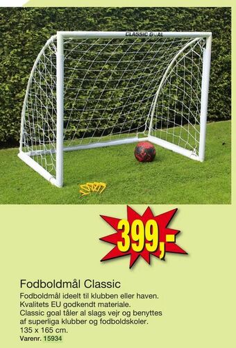 Harald Nyborg Fodboldmål Classic tilbud