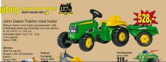 Harald Nyborg John Deere Traktor med trailer tilbud