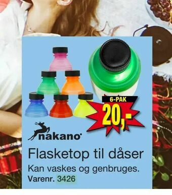 Flasketop til dåser