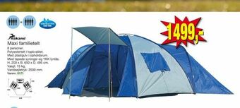 Harald Nyborg Maxi familietelt tilbud