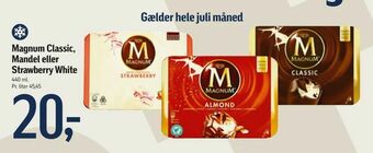 Føtex Magnum Classic, Mandel eller Strawberry White tilbud