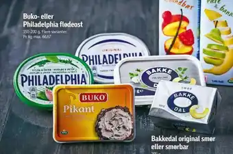 Føtex Buko- eller Philadelphia flødeost tilbud
