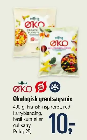 Føtex Økologisk grøntsagsmix tilbud