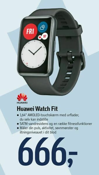 Føtex Huawei Watch Fit tilbud