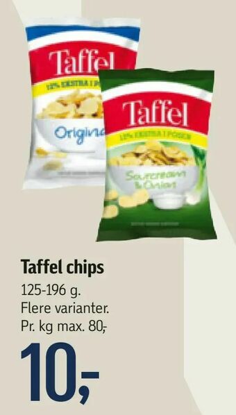 Føtex Taffel chips tilbud
