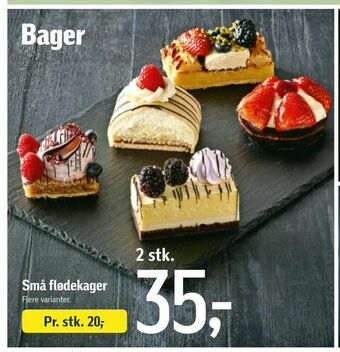 Føtex Små flødekager tilbud