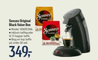 Føtex Senseo Original Black Value Box tilbud