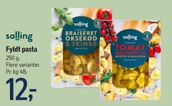 Føtex Fyldt pasta tilbud