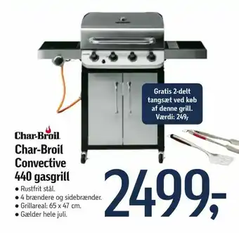Føtex Char-Broil Convective 440 gasgrill tilbud