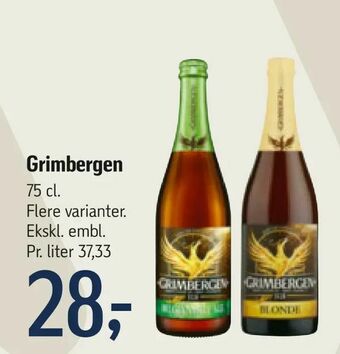 Føtex Grimbergen tilbud